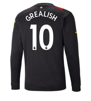 Manchester City Jack Grealish #10 Bortedrakt 2022-23 Langermet
